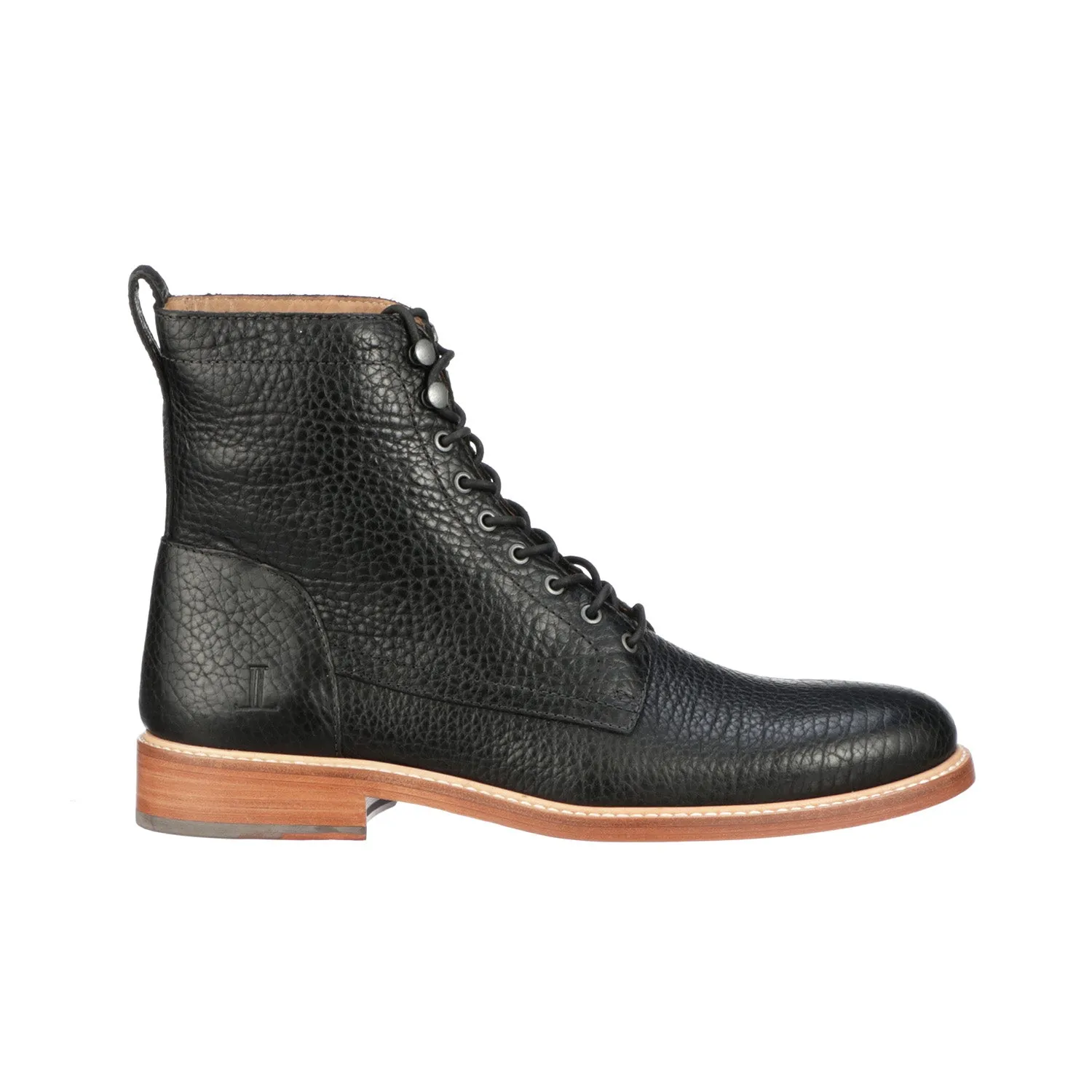 6 Lace Up Derby Boot :: Black