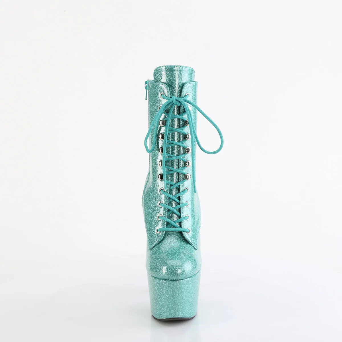 7 Inch Heel ADORE-1020GP Aqua Glitter