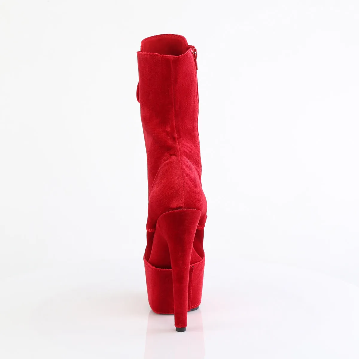 7 Inch Heel ADORE-1045VEL Red Velvet