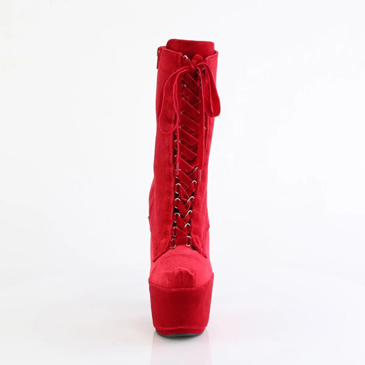 7 Inch Heel ADORE-1045VEL Red Velvet