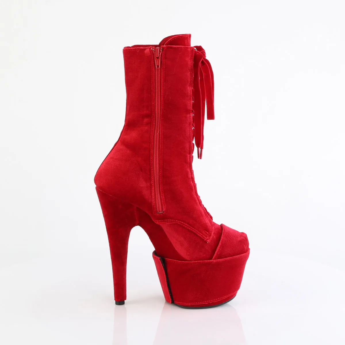 7 Inch Heel ADORE-1045VEL Red Velvet