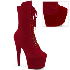 7 Inch Heel ADORE-1045VEL Red Velvet