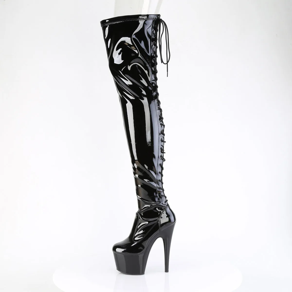 7 Inch Heel ADORE-3850 Black Patent