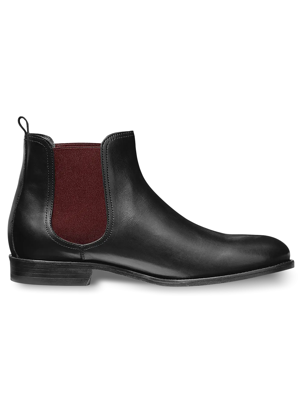 Ace Boot - Black/burgundy