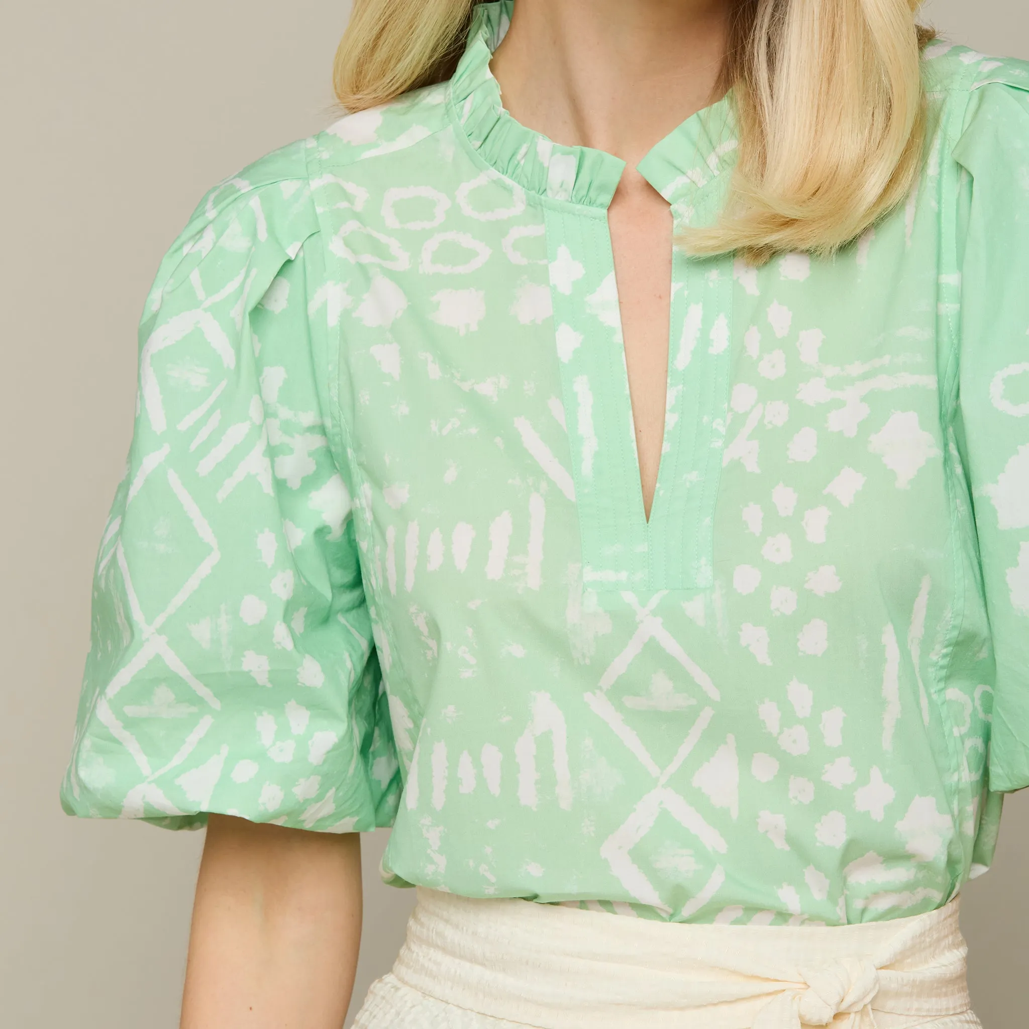 Addison Top :: Pistachio