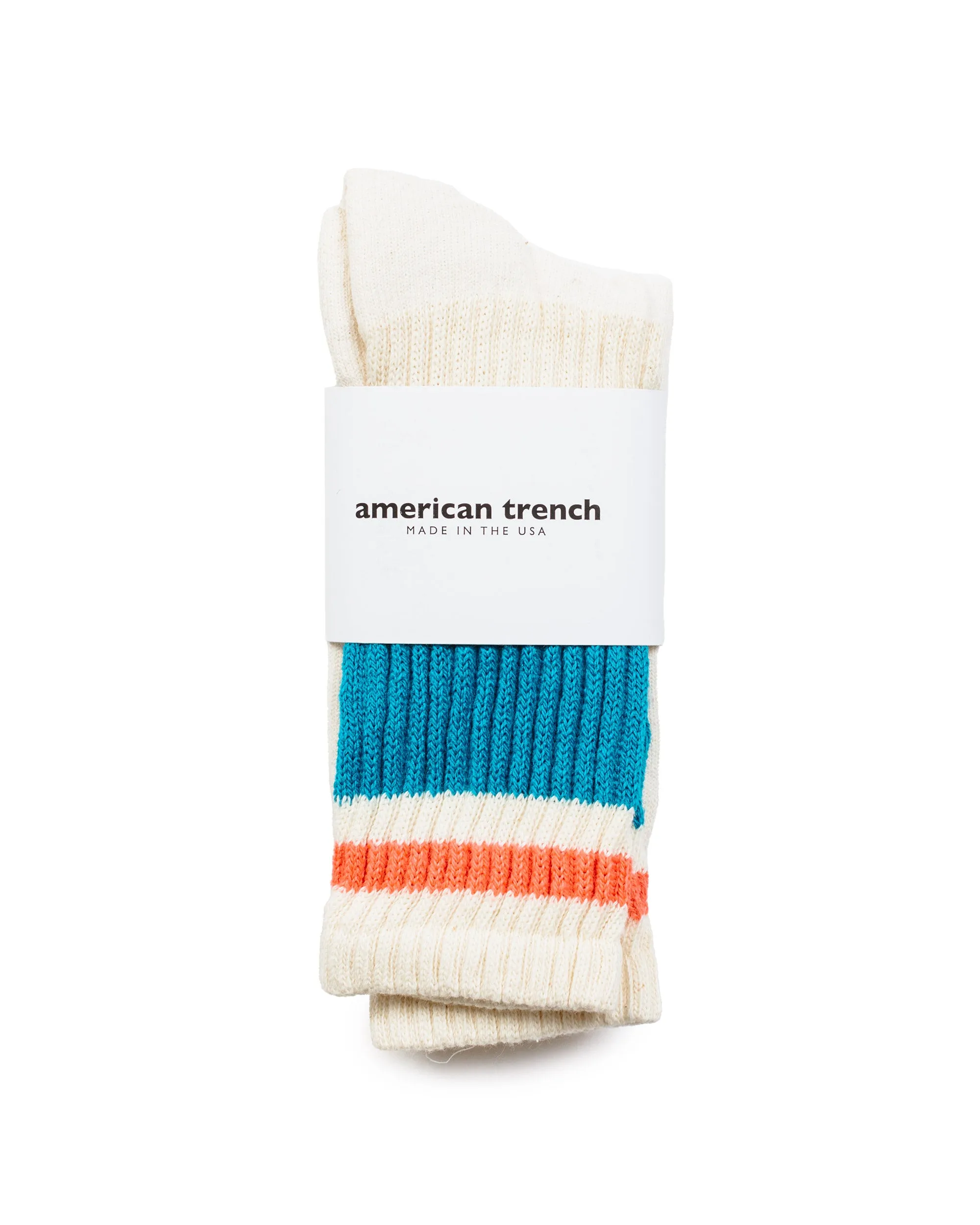 American Trench The Retro Stripe Tile/Coral