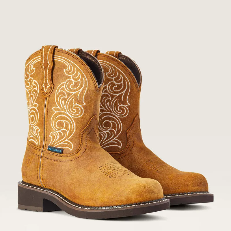 Ariat Women's Fatbaby Heritage Waterproof Western Boot