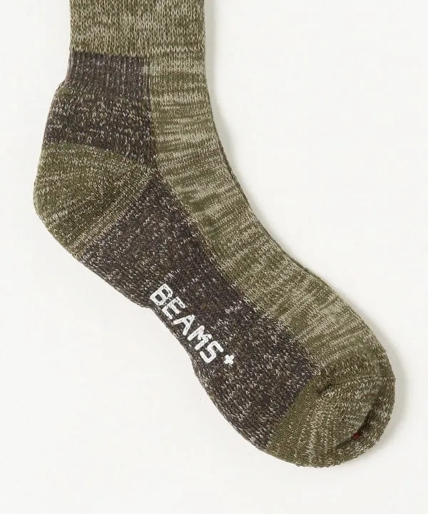 BEAMS PLUS Outdoor Socks Green