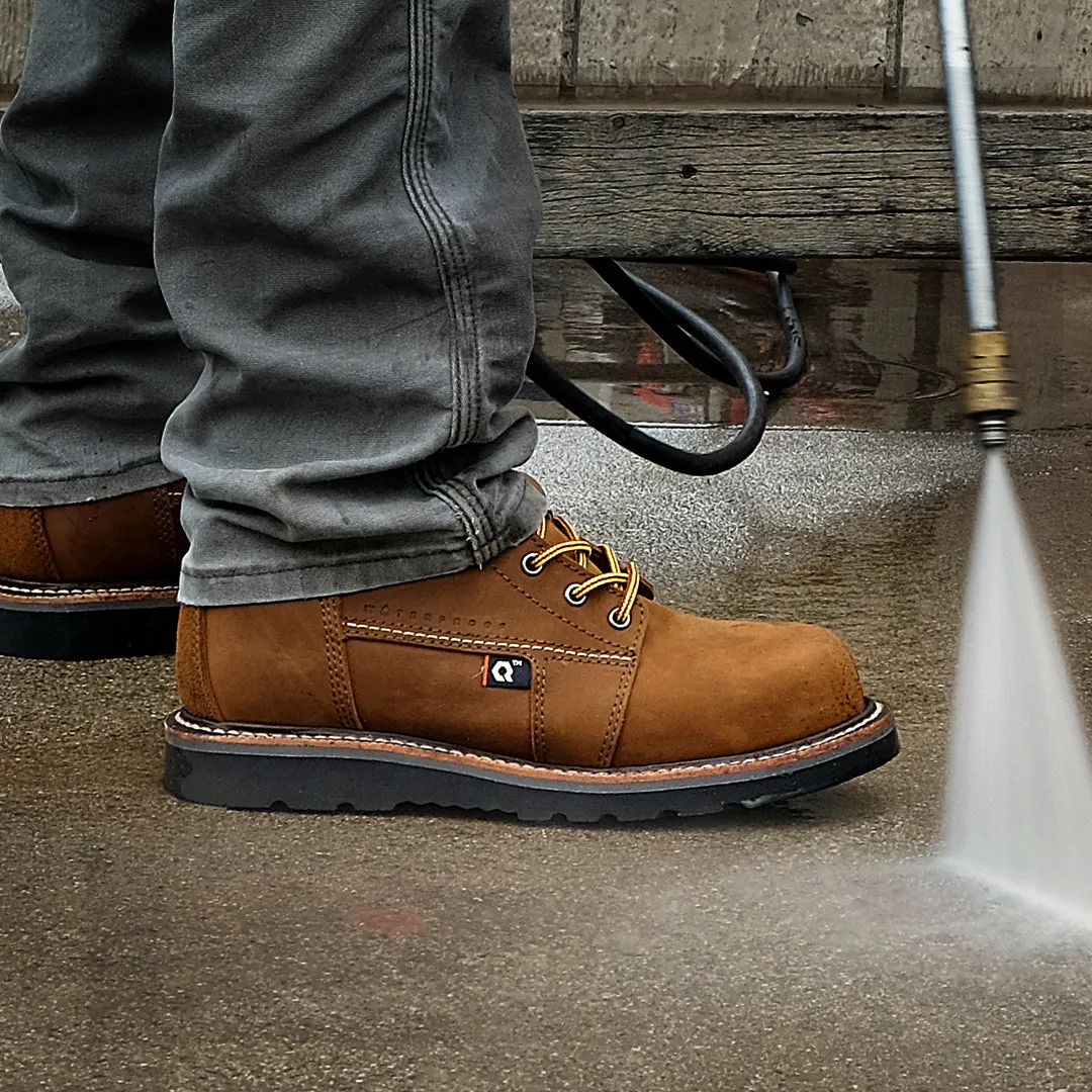 BLDR-ST 8" Waterproof Boot : Moka (Steel Toe)