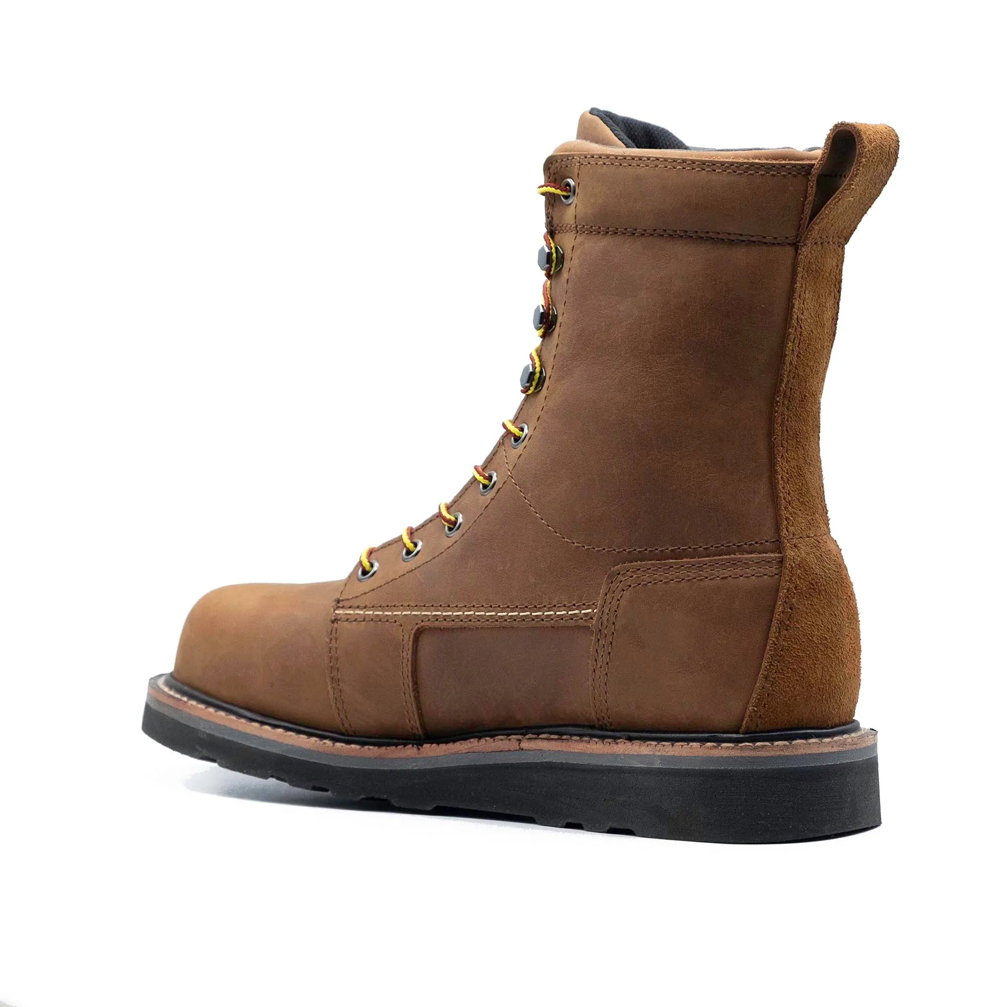 BLDR-ST 8" Waterproof Boot : Moka (Steel Toe)