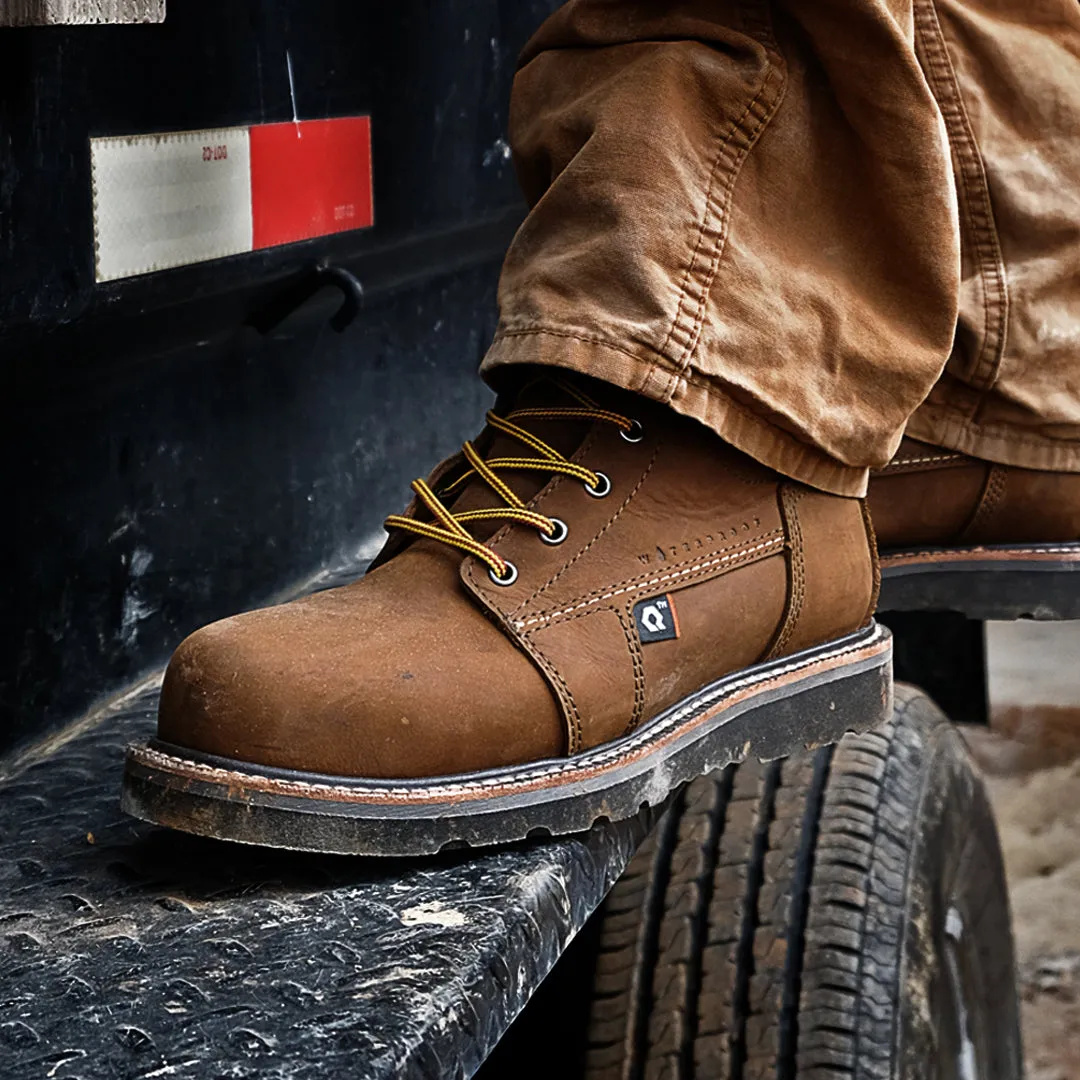 BLDR-ST 8" Waterproof Boot : Moka (Steel Toe)