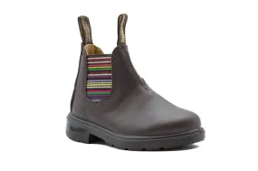 Blundstone 1413 Kids Brown Striped Elastic