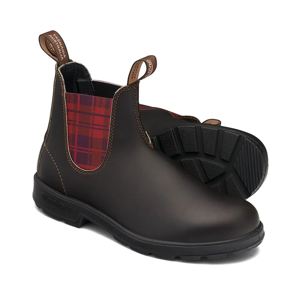 Blundstone Original Brown w/Tartan