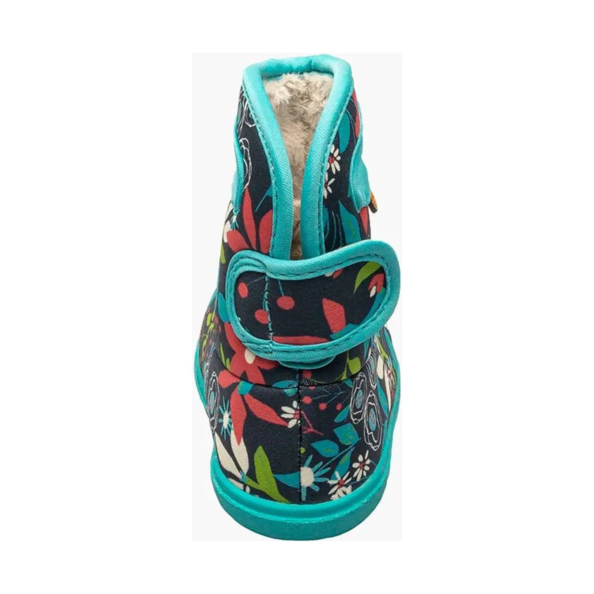 Bogs Baby II Cartoon Flower Rain Boot - Ink Blue Multi