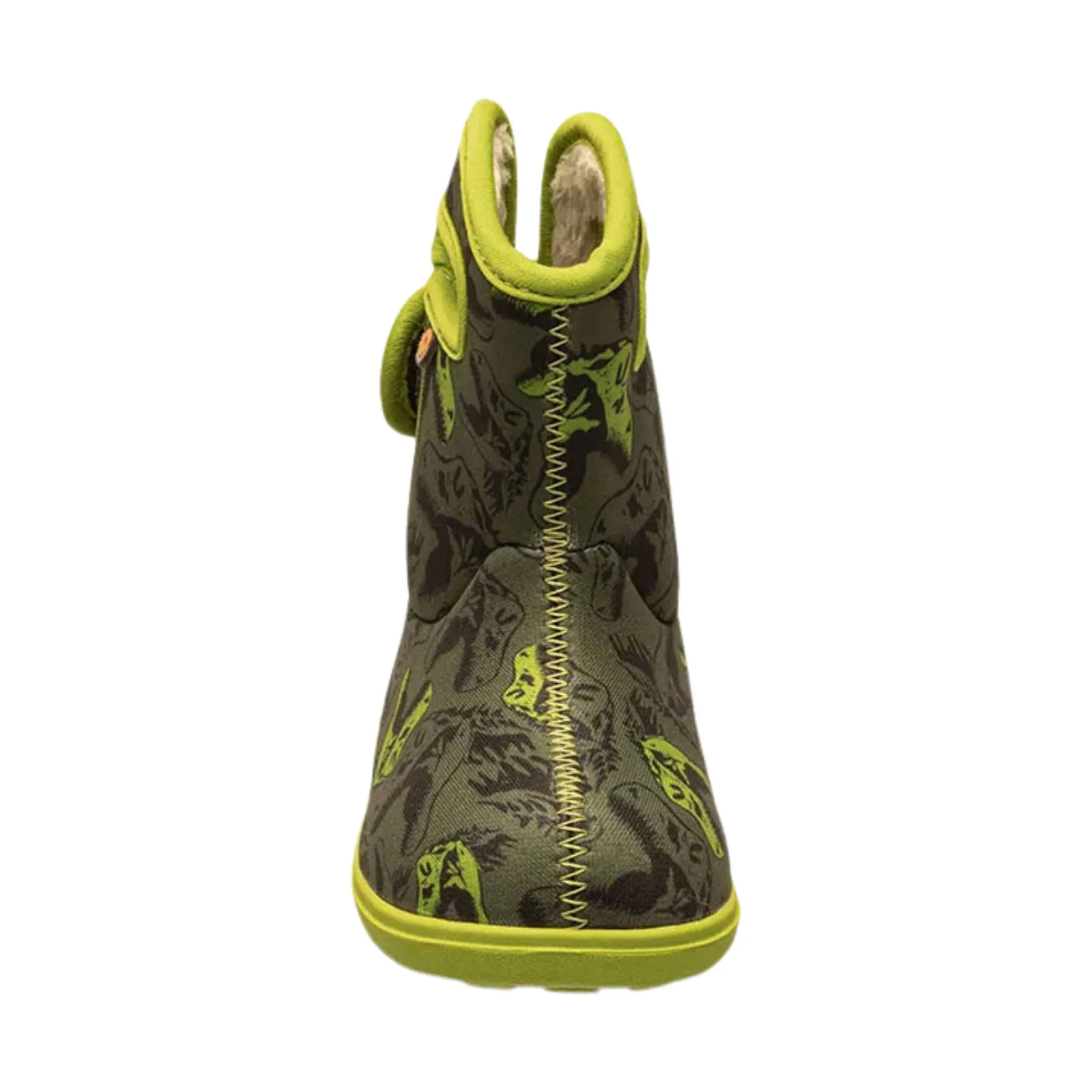 Bogs Baby II Cool Dino Rain Boot - Dark Green Multi