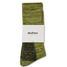 Druthers Defender Boot Socks - Green