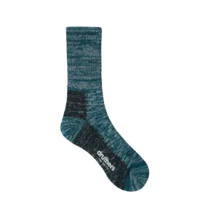 Druthers Organic Cotton Defender Crew Sock Marine