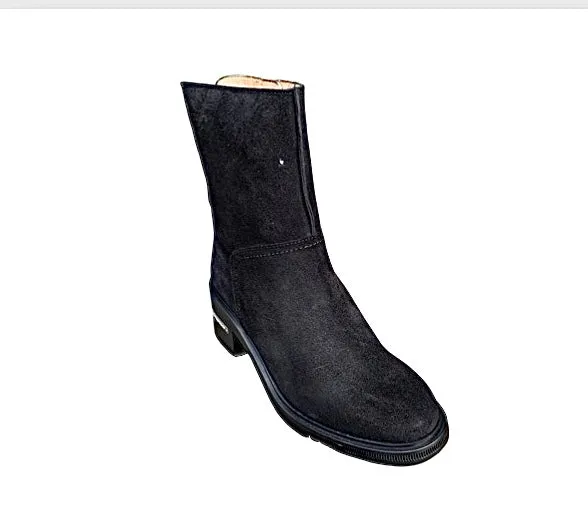 G5621 Black Suede WATERPROOF Boot