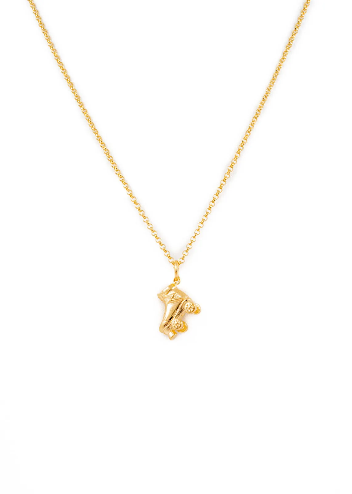 Gold-Plated Charm Necklace