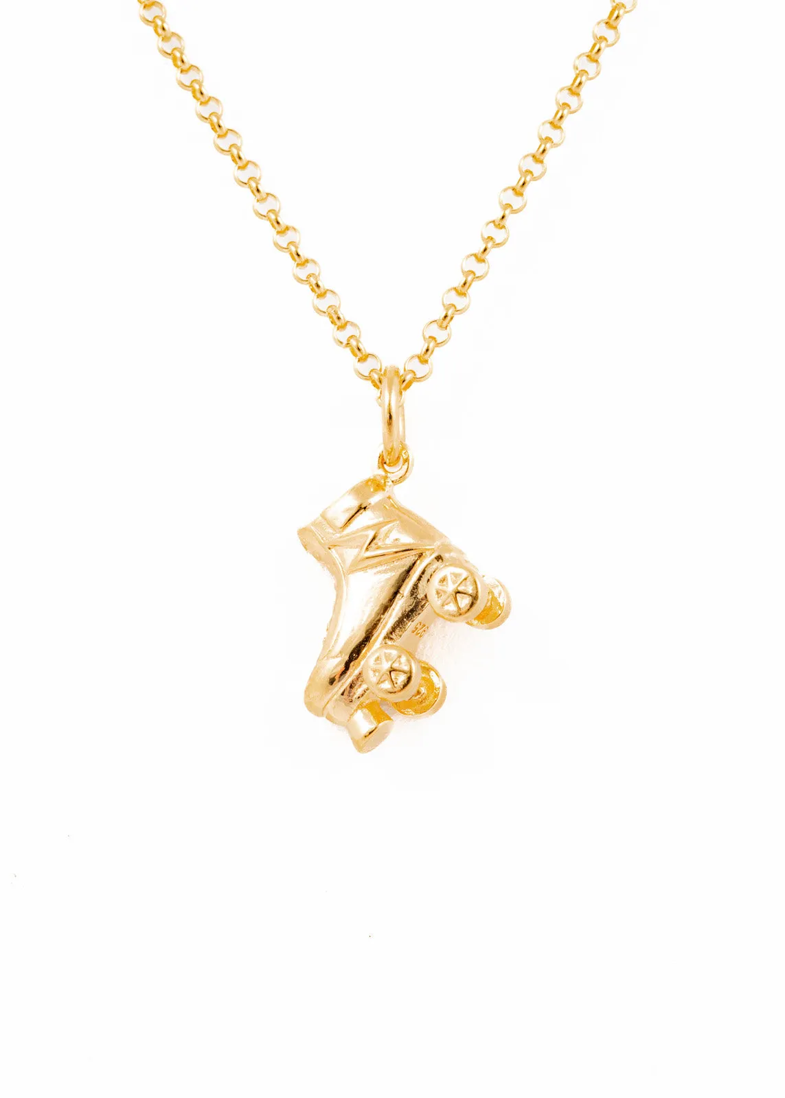 Gold-Plated Charm Necklace