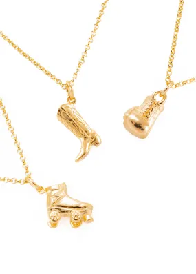 Gold-Plated Charm Necklace