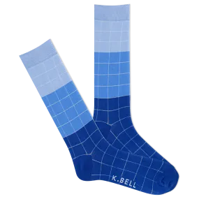 K.Bell Men's Pool Tiles Crew Sock