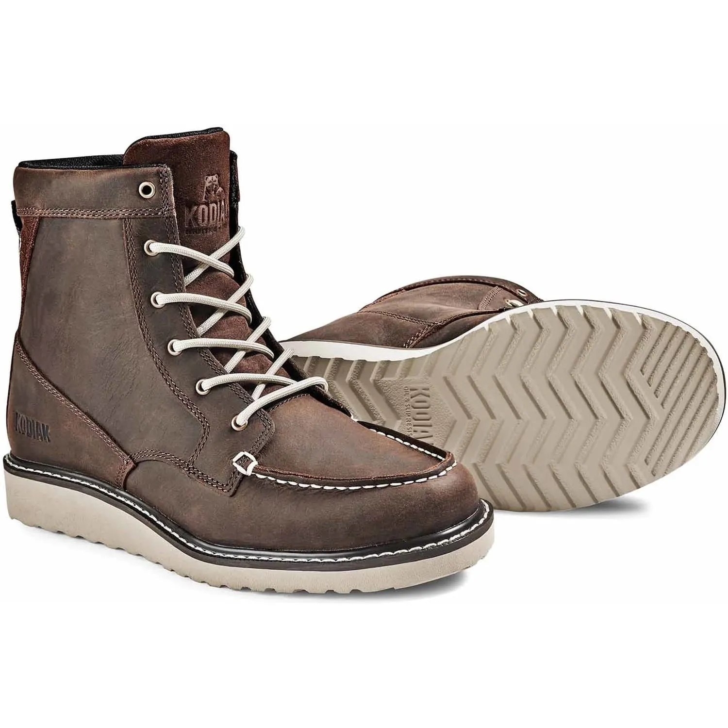 Kodiak Women's Whitton 6 Soft Toe Safety Work Boot -Brown- 4THKDB