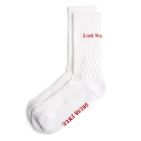 Last Resort AB Bubble Socks White