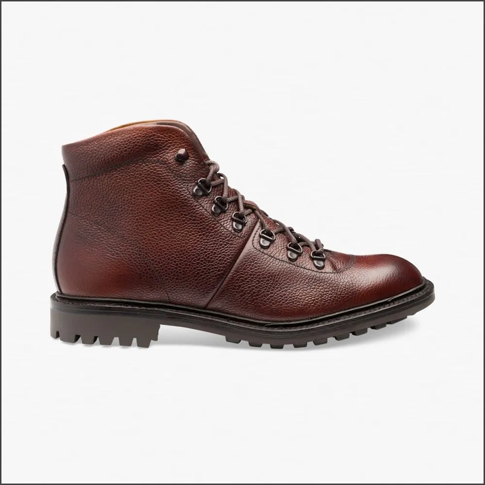 Loake Hiker Oxblood Grain Boot Size 8.5.Only<>