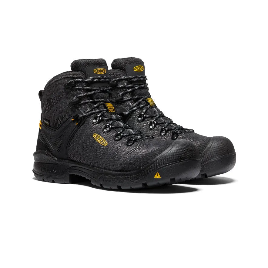 Men's Dearborn 6" Waterproof Boot (Carbon-Fiber Toe)  |  Black/Steel Grey