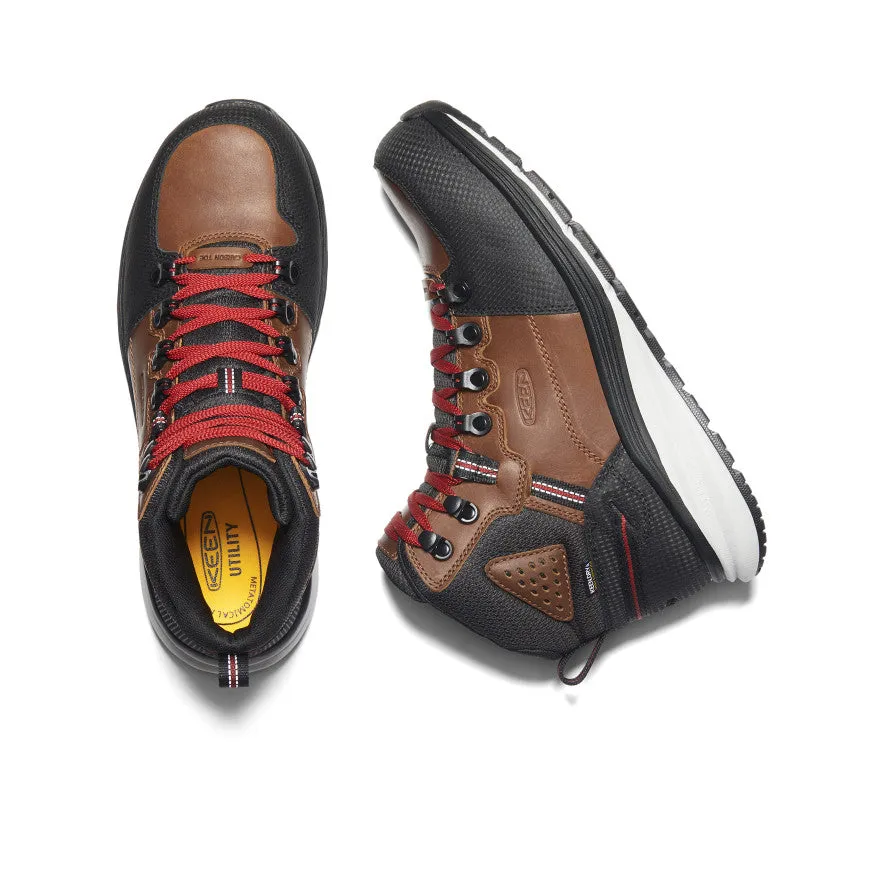 Men's Red Hook Waterproof Boot (Carbon-Fiber Toe)  |  Tobacco/Black