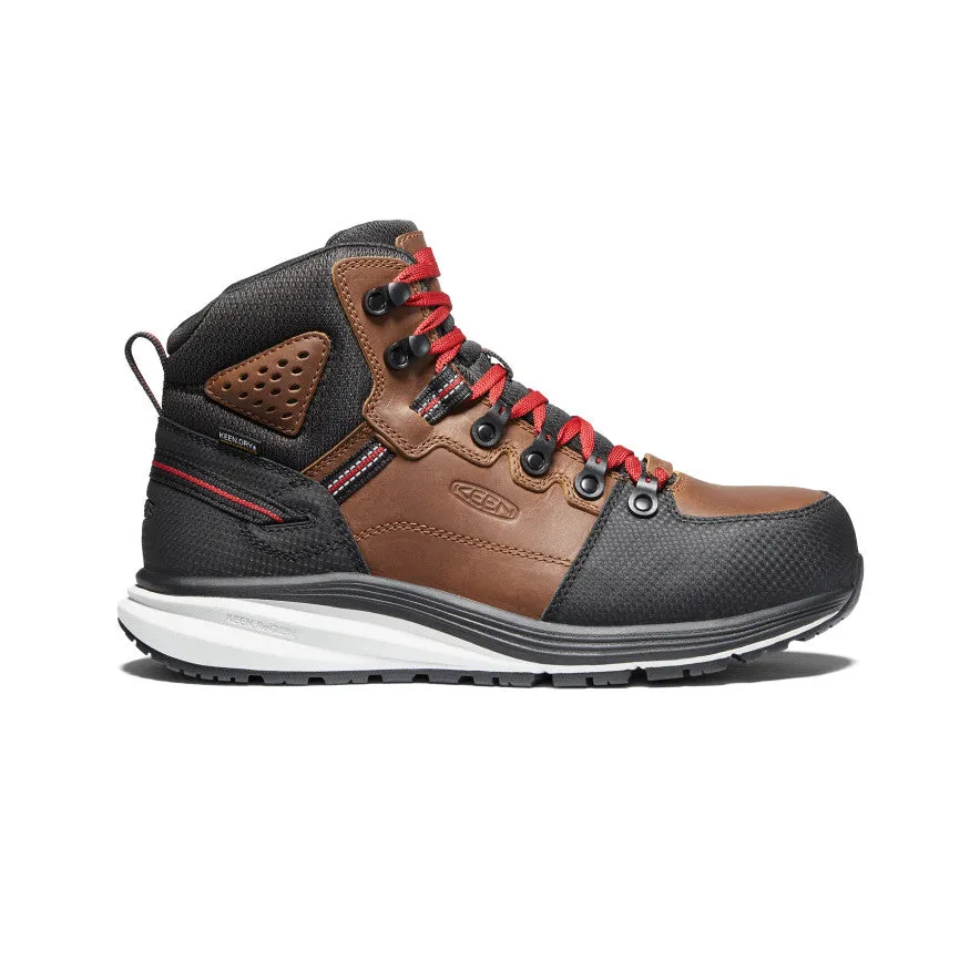 Men's Red Hook Waterproof Boot (Carbon-Fiber Toe)  |  Tobacco/Black