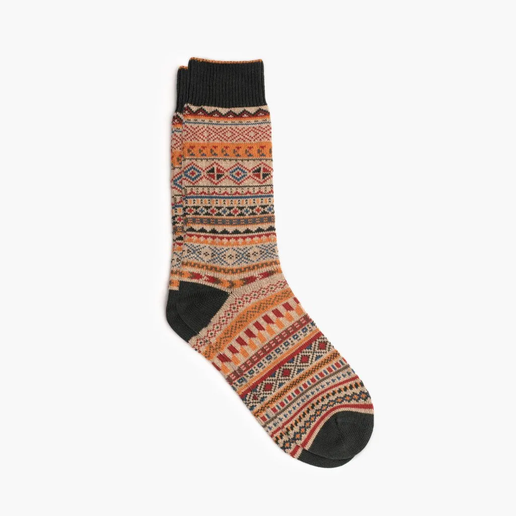 Men's Sodello Geo Sock | Ginger Spice