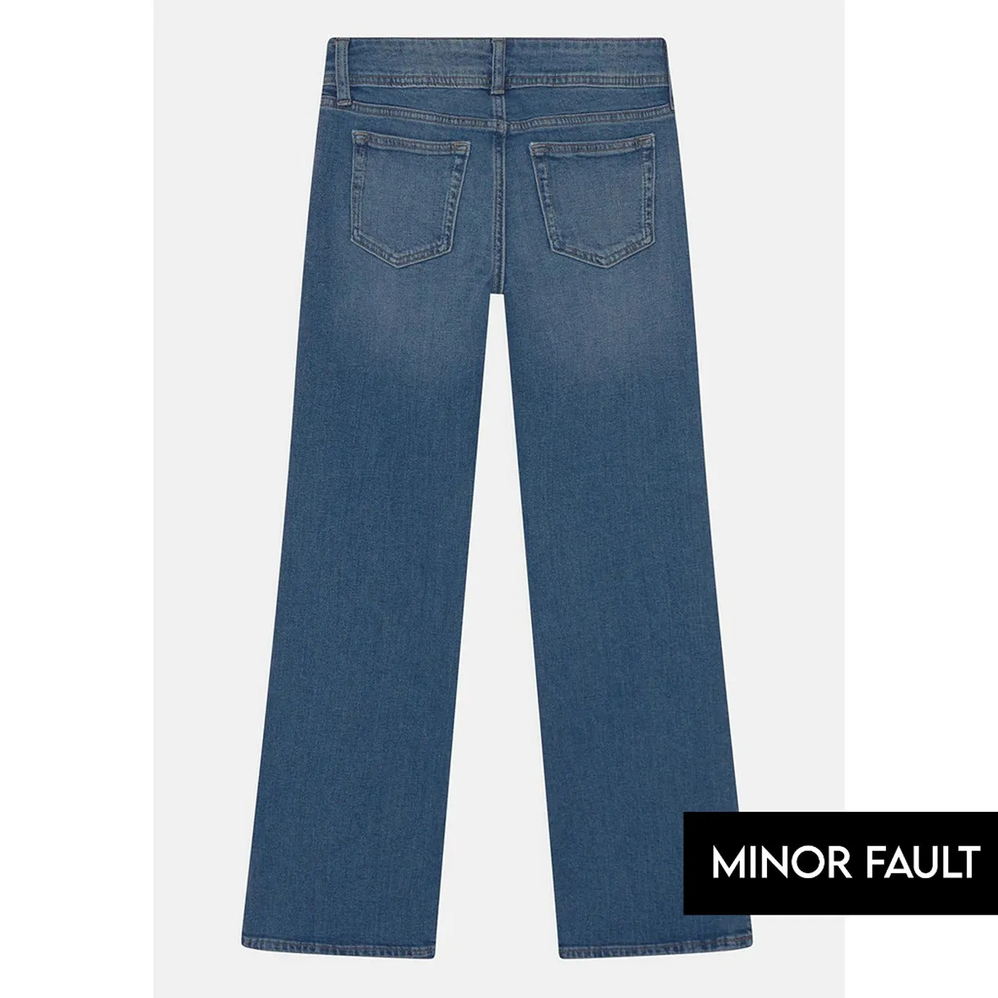 (Minor Fault) Low Rise Vintage Boot Cut Jeans