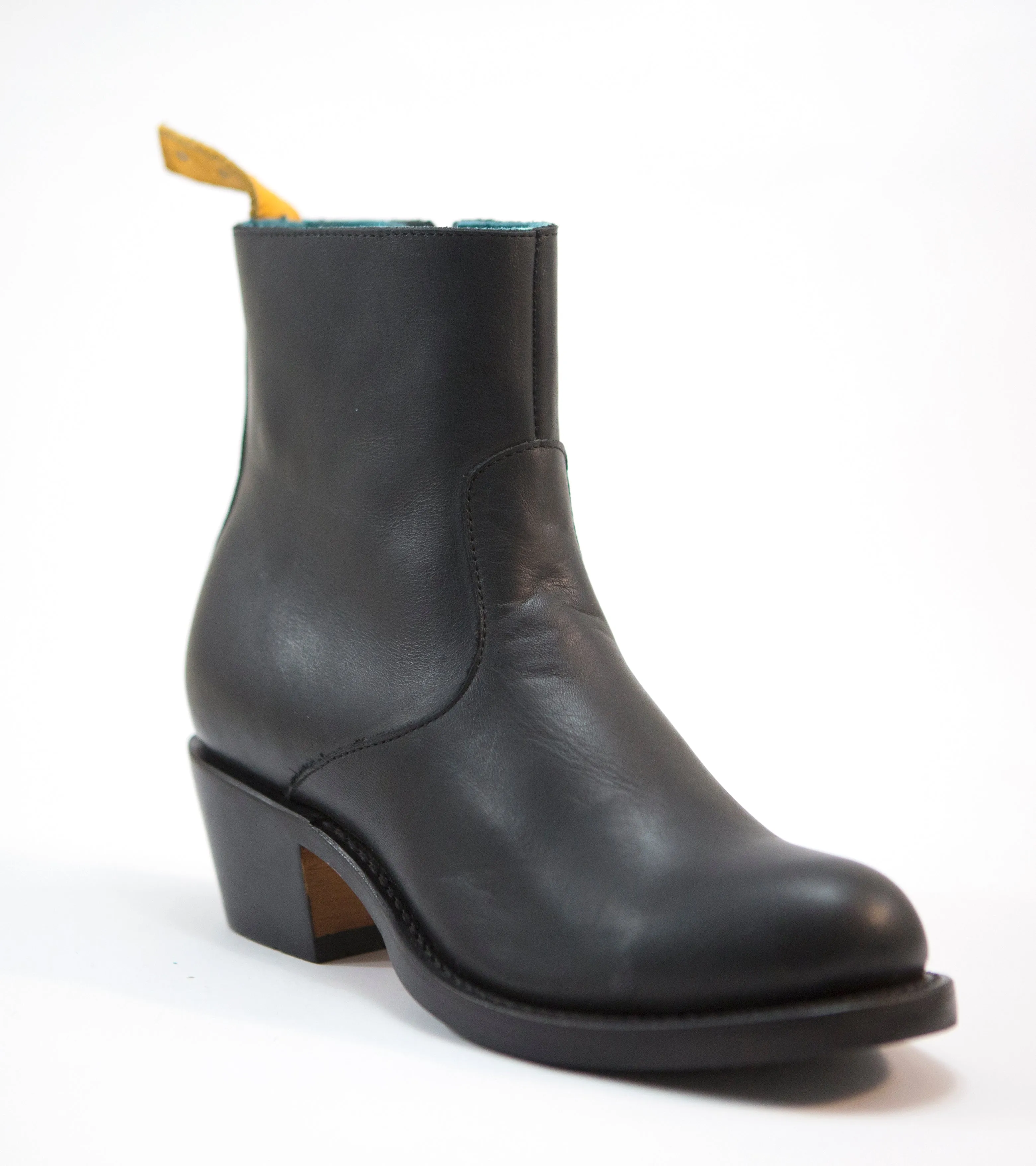 No.2070 HIGHROAD ankle zip boot Black PRE-SALE