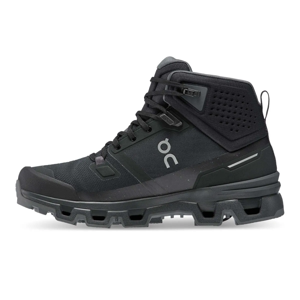 On Running Men's Cloudrock 2 Black/Eclipse Waterproof