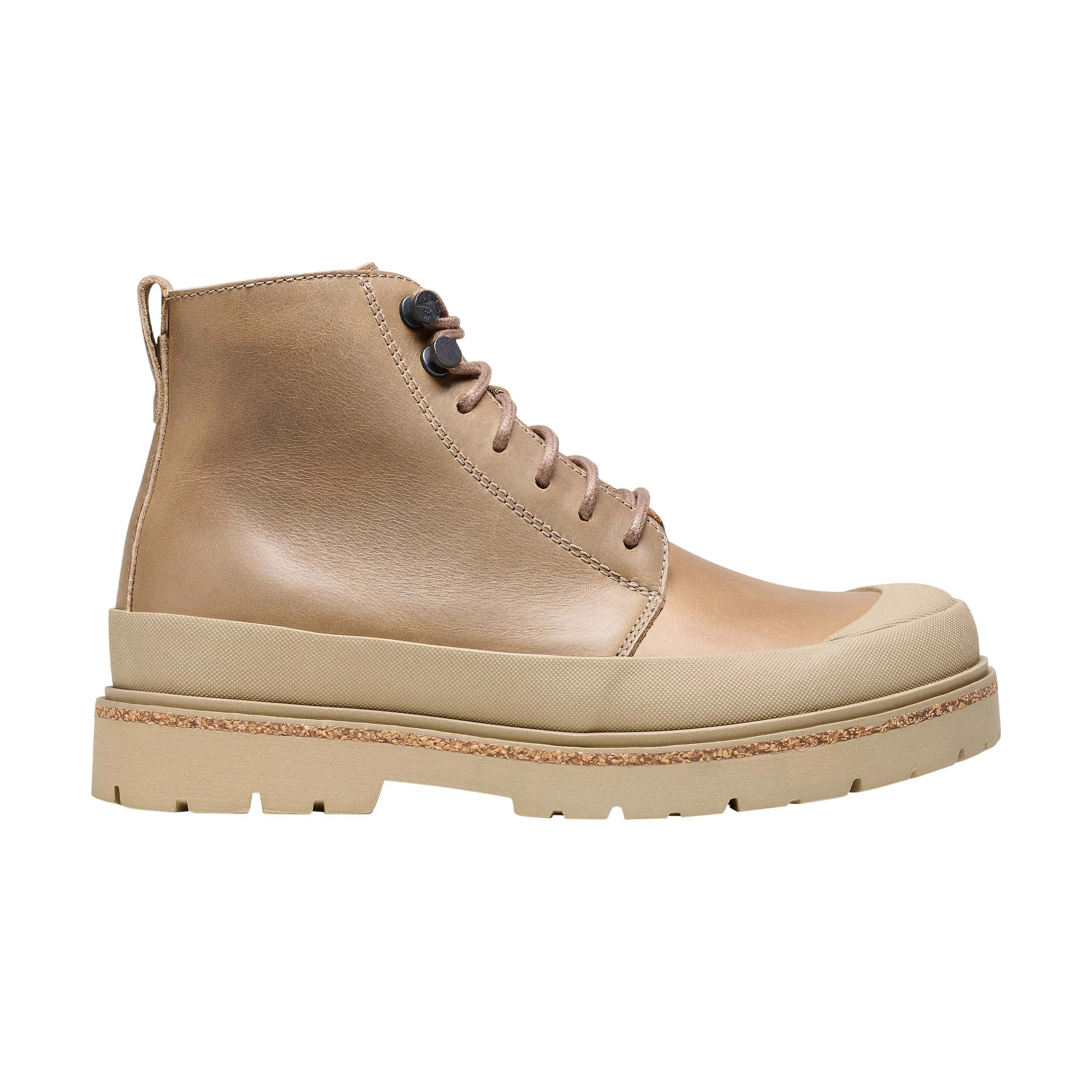 Prescott Womens Taupe Natural Leather