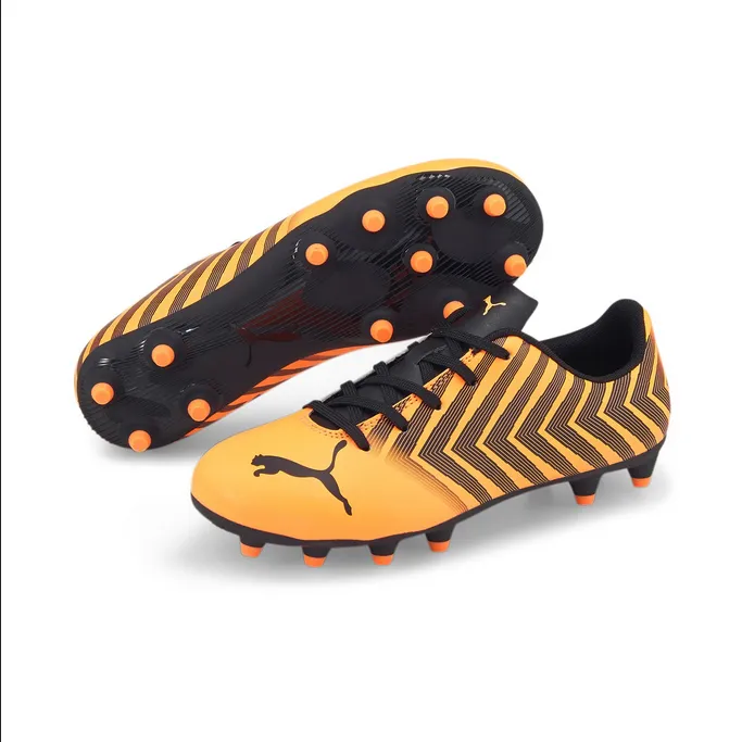 Puma boys' football boot Tacto II FG/AG 106704 01 orange black