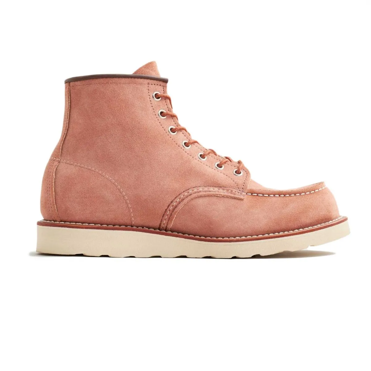 Red Wing Men's 6 Inch Classic Moc 8208 Dusty Rose Leather