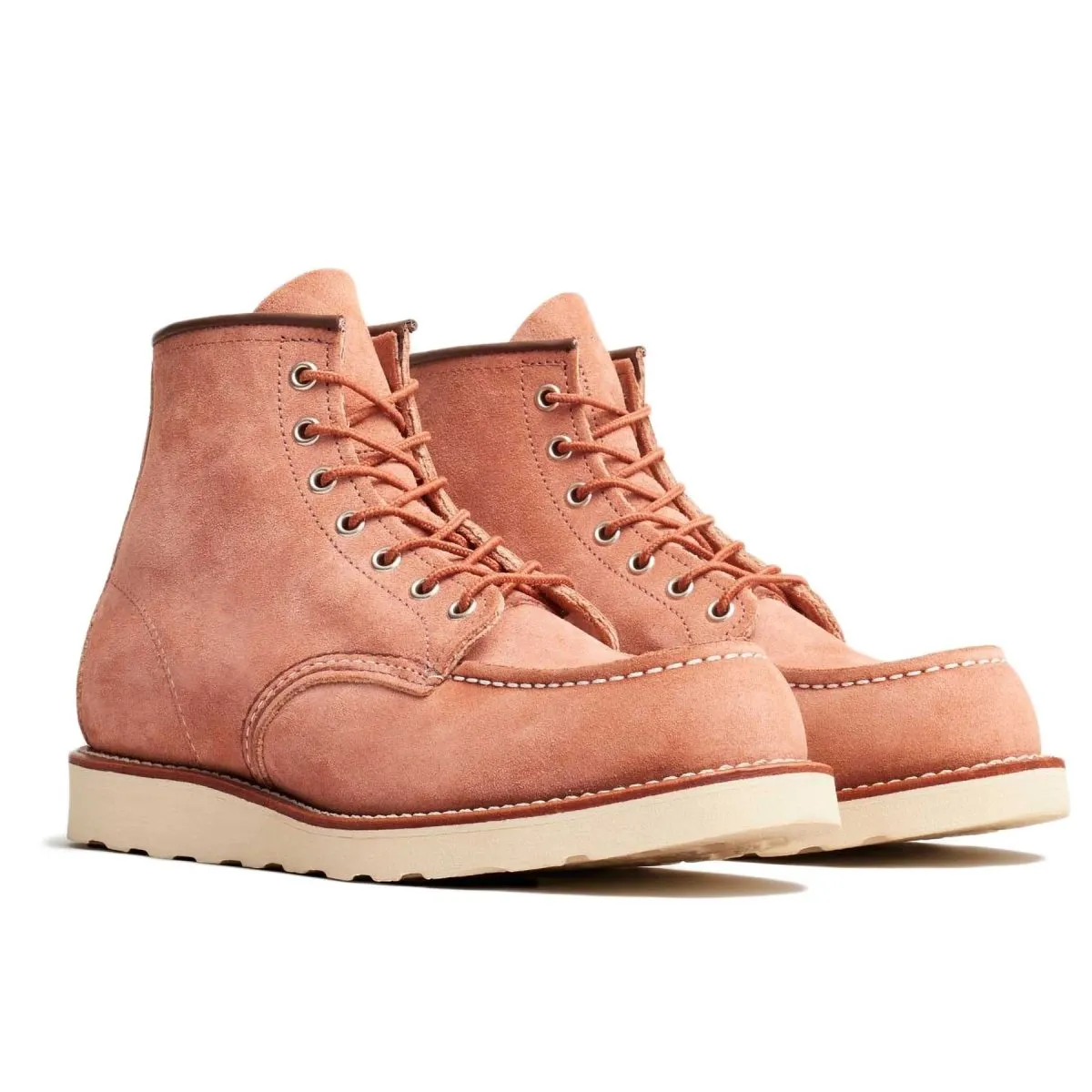 Red Wing Men's 6 Inch Classic Moc 8208 Dusty Rose Leather