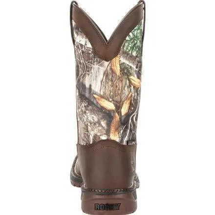 Rocky Men's Original Ride FLX 12" WP Western Boot - Camo - RKW0253