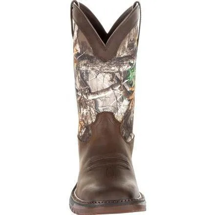 Rocky Men's Original Ride FLX 12" WP Western Boot - Camo - RKW0253