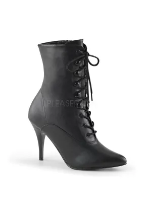 SS-VANITY-1020 Ankle Boot | Black Faux Leather