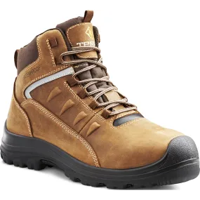 Terra Men's Findlay 6 Soft Toe WP Work Boot -Brown- 4NS7BN