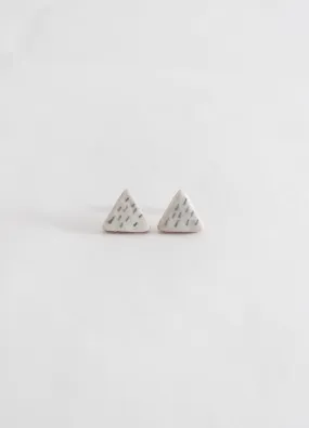 Triangle Earrings  - Rain