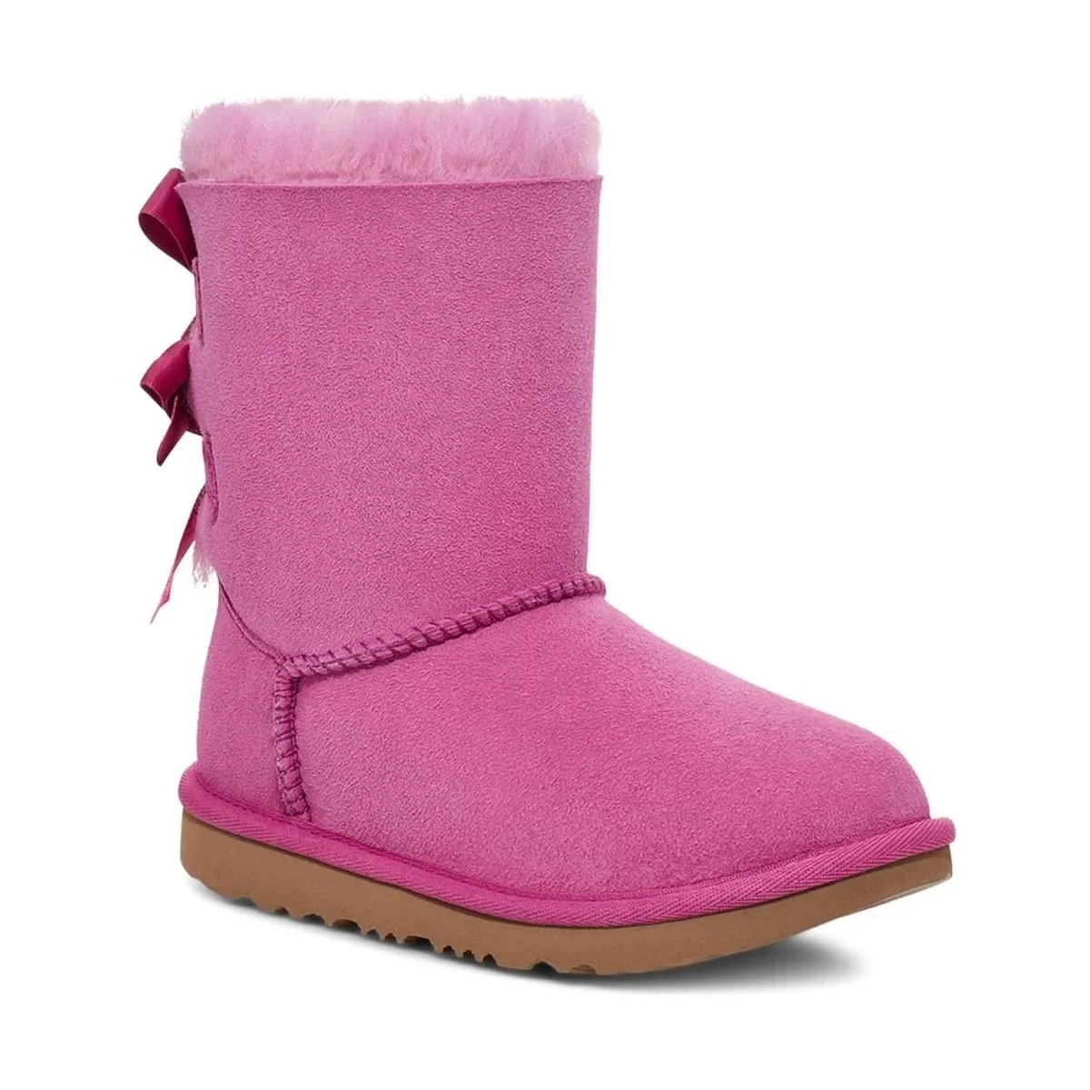 UGG Girl's Bailey Bow II Purple Ruby