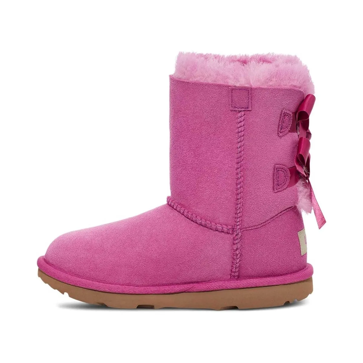 UGG Girl's Bailey Bow II Purple Ruby