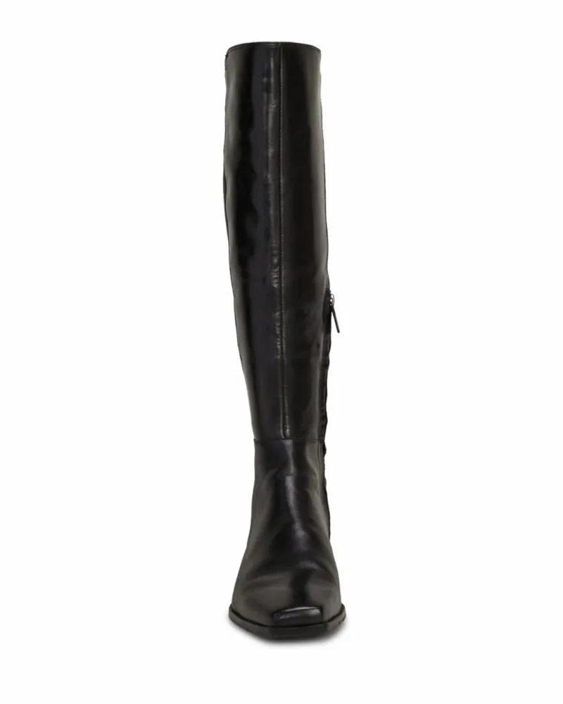 Vince Camuto LIBRINA BLACK/COW DERBY STRETCH NEOPRE